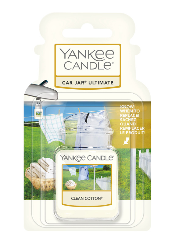 Yankee Candle Ultimate Car Jar Clean Cotton Autoduft - Niki's Chur