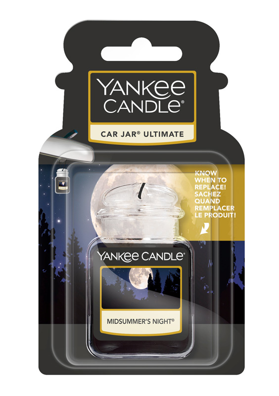 Yankee Candle Autoduft Car Jar, bis zu 4 Wochen Duft, Vanilla